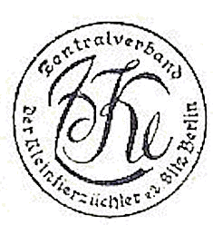 Siegel Zentralverband der Kleintierzüchter e.V. Sitz Berlin um 1950